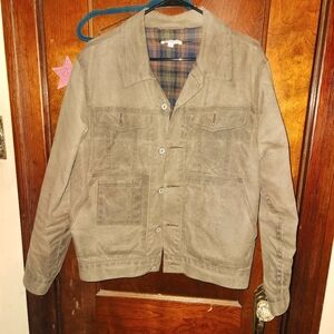 Gustin Waxed Trucker Jacket